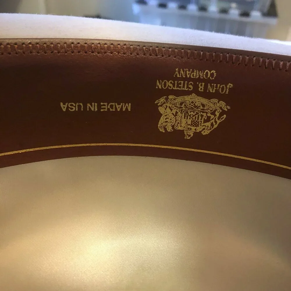 Stetson Open Road 6X Silverbelly Size 7 1/4 - Picture 7 of 10